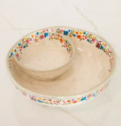 Natural Life Personal Chip & Dip Bowl