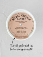 Natural Life Secret Message Candle - Amazing 1