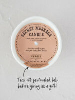 Natural Life Secret Message Candle - Better Place 4