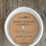 Natural Life Secret Message Candle - Love You So Much 2