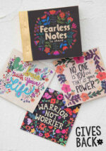 Natural Life Tiny Fearless Happy Notes