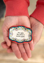 Natural Life You Make The World Better Place Artisan Trinket Dish 1