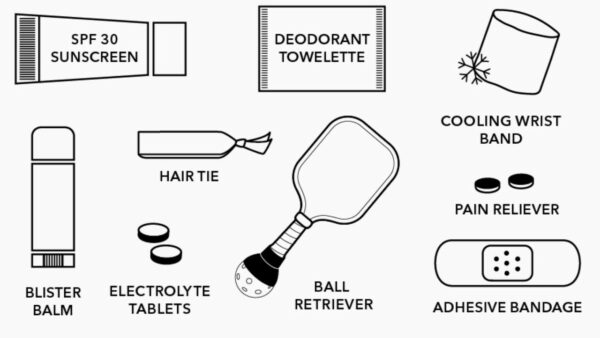 Neon Retro Pickleball Kit 2