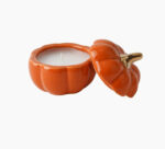 Orange Pumpkin Ceramic Tealight 3