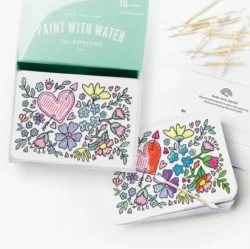 Paint With Water Valentines