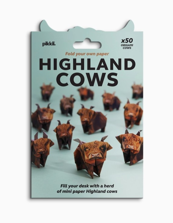 Paper Highland Cows