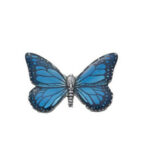 Pewter Butterfly Lapel Pin