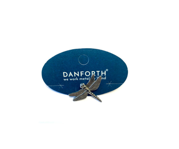 Pewter Dragonfly Lapel Pin 1