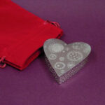 Pewter Heart Treasure Box