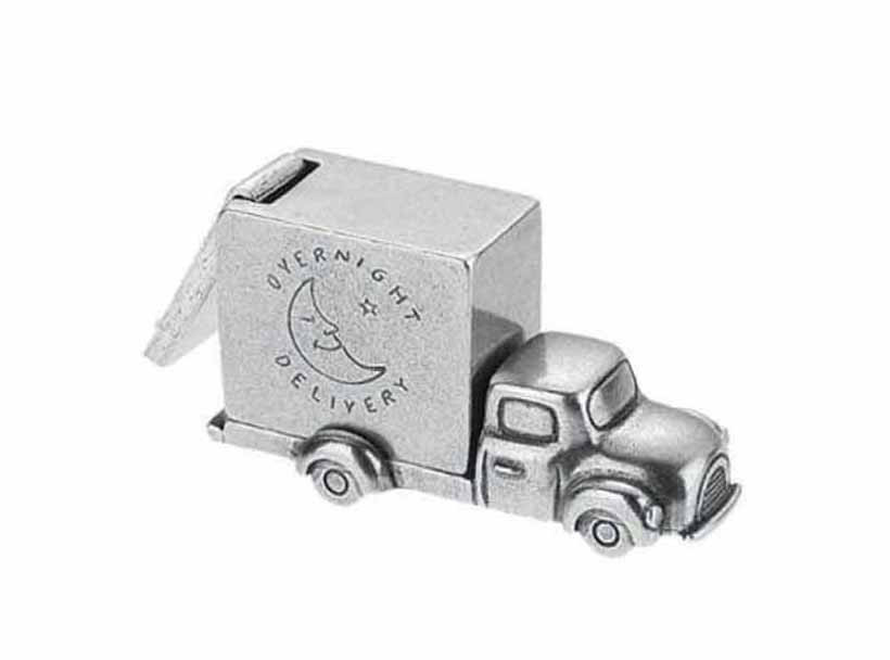 Pewter Truck Keepsake Box