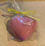 Pink Lattice Heart Candle 3