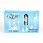 Plant Pot Mini Statues, Set Of 4