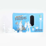 Plant Pot Mini Statues, Set Of 4 2