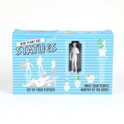 Plant Pot Mini Statues, Set Of 4