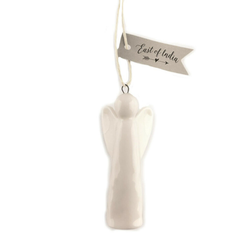 Porcelain Angel Ornament