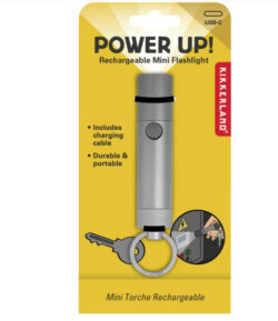 Power Up! Rechargeable Flashlight