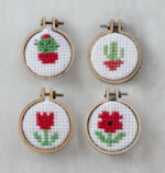 Pricking Perfect Hoop Matchbox Cross Stitch Kit 2