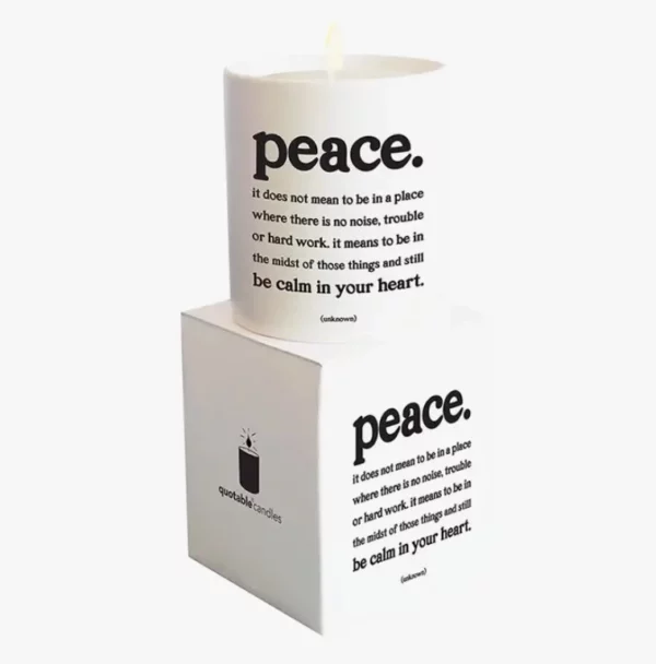 Quotable Candle 3