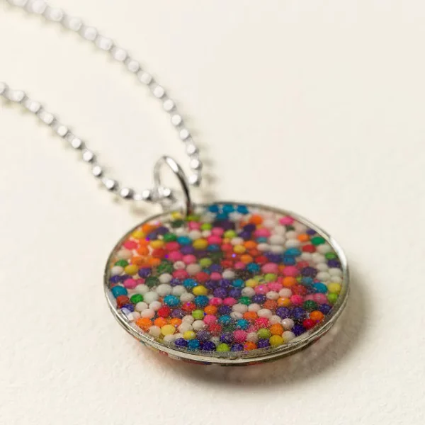 Rainbow Sprinkles Necklace 1
