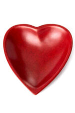 Red Soapstone Heart Dish1