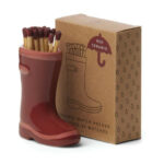 Red Wellington Boot Match Holder