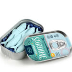 Sardine Erasers, Tin Of 4