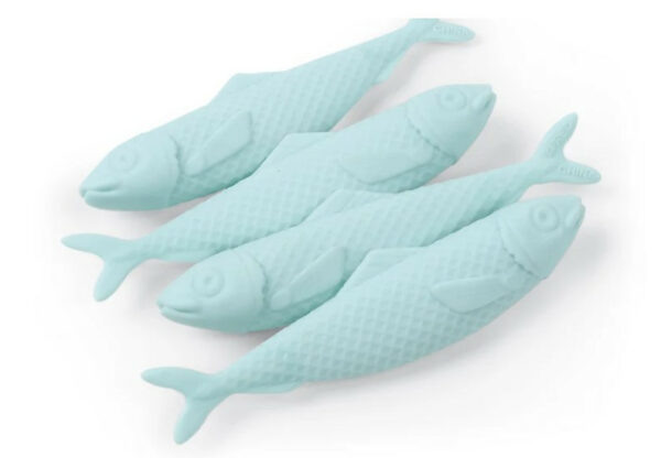 Sardine Erasers, Tin Of 4 2