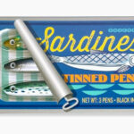 Sardine Fish Pens, Set Of 3