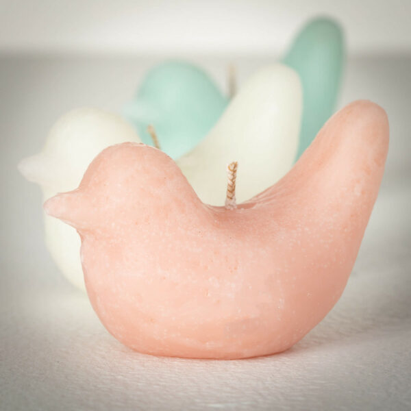Scented Bird Votive Candle Set 3