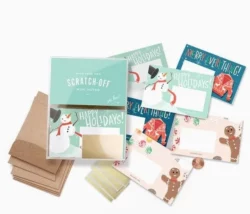 Scratch-off Mini Holiday Notes