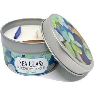 Sea Glass Discovery Candle Tin Sea Glass Discovery Candle Tin