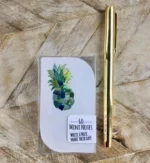 Sea Glass Mini Pineapple Notes