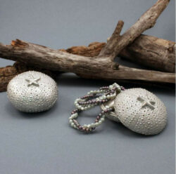 Sea Urchin Pewter Treasure Box
