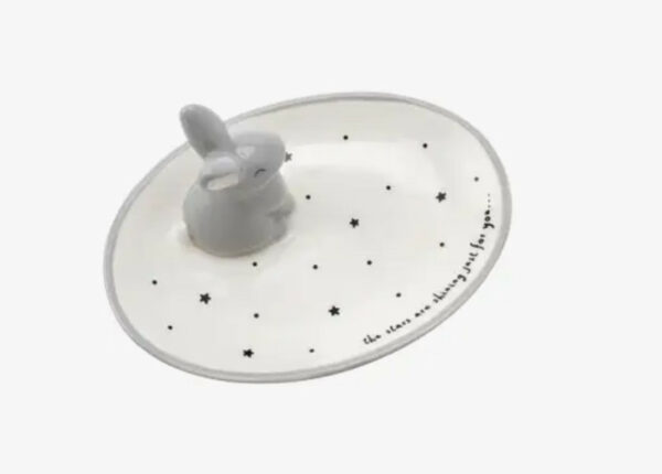 Send With Love Bunny Trinket Dish 2