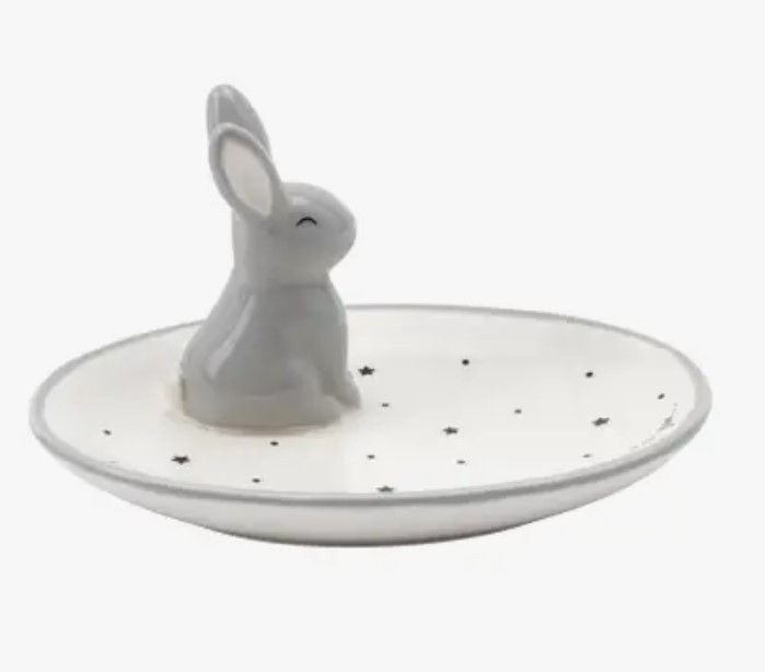 Send With Love Bunny Trinket Dish
