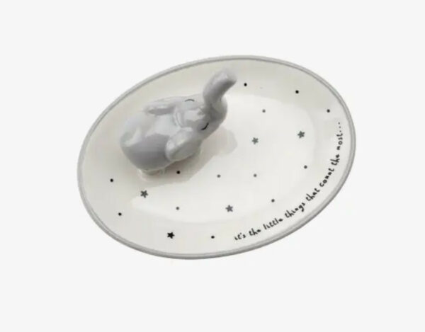 Send With Love Elephant Trinket Dish 2