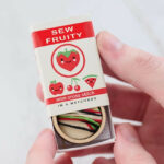 Sew Fruity Cross Stitch Matchbox
