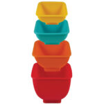 Silicone Square Measuring Cup Set 1