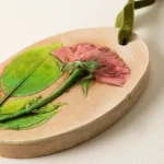 Single Bloom Rose Relief Art 1