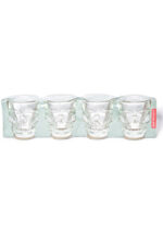Skull Shot Glasses, Set Of 4 Q