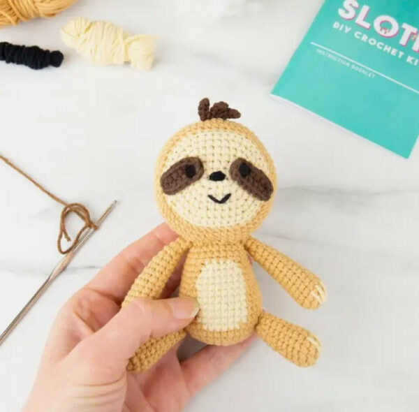 Sloth Diy Crochet Kit 2