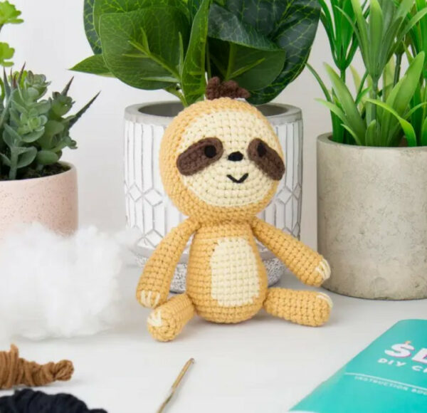 Sloth Diy Crochet Kit 3