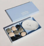 Small Pebble Soap With Porcelain Dish Set 3