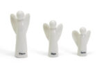 Small Porcelain Angels In Gift Box, Set Of 3 2
