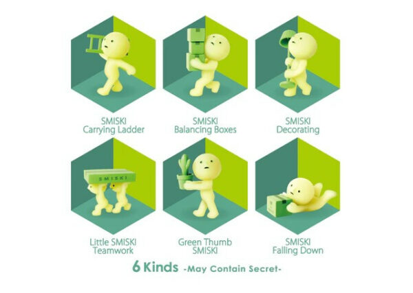 Smiski Mini Glow Figure Blind Box - Moving 3