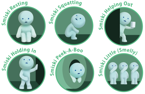 Smiski Mini Glow Figure Blind Box - Toilet 2