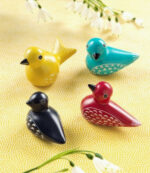 Soapstone Birds, Set Of 4