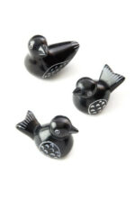 Soapstone Birds, Set Of 4 7