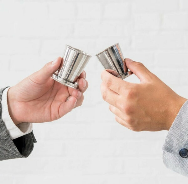 Stainless Steel Collapsible Shot Glass 2