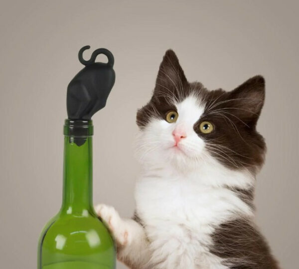 Stop Kitty Bottle Stopper 2